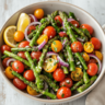 Bright Asparagus Salad Lemon Vinaigrette Recipe