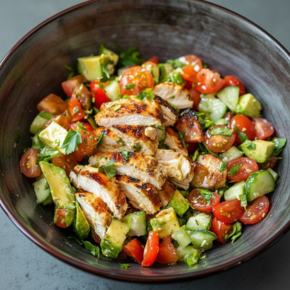 Healthy Avocado Chicken Salad: A Quick High-Protein Lunch 1 Healthy Avocado Chicken Salad: A Quick High-Protein Lunch