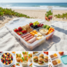Easy Beach Day Snacks For Adults: Portable Graze Box Guide