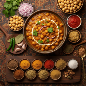 Traditional Indian Chickpea Curry Recipe - Ready in 30 Minutes