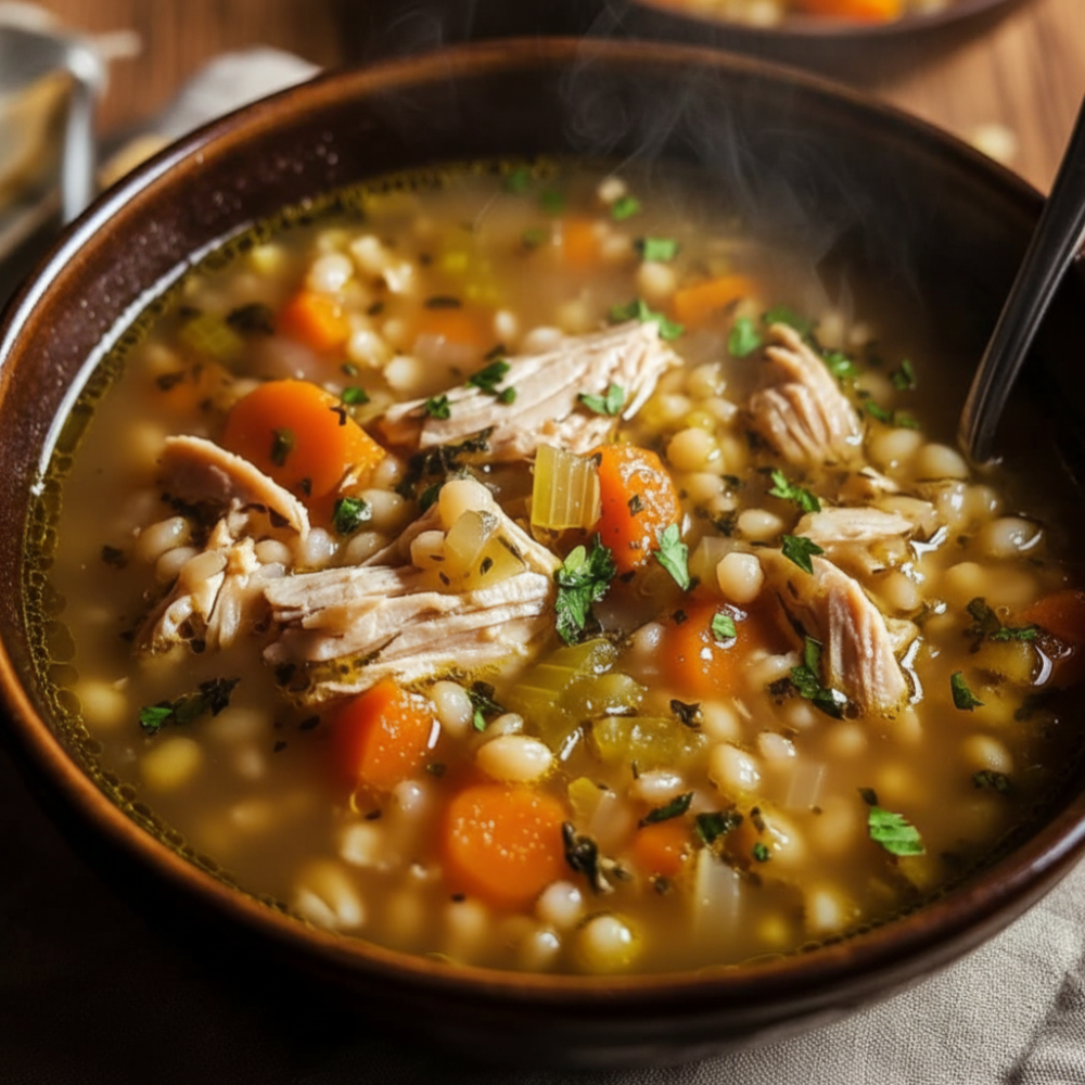 Nourishing Homestyle Chicken Barley Soup Recipe 1 Nourishing Homestyle Chicken Barley Soup Recipe