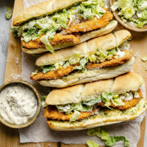 Ultimate Crispy Chicken Caesar Sandwiches Recipe