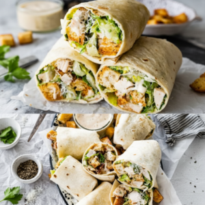 Quick & Easy Chicken Caesar Wrap Recipe for Lunch 4 Quick & Easy Chicken Caesar Wrap Recipe for Lunch
