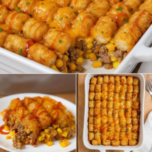 Ultimate Cowboy Casserole Recipe: Easy Beef & Tater Tot Bake 4 Ultimate Cowboy Casserole Recipe: Easy Beef & Tater Tot Bake