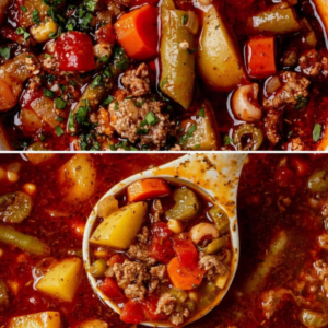 Hearty Western Ground Beef and Vegetable Stew Recipe