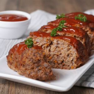 Copycat Cracker Barrel Meatloaf Recipe (Easy & Moist)