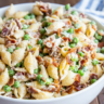Creamy Pasta Salad: The Ultimate Cold Side Dish with Crispy Beef