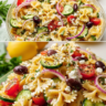 Fresh Feta Mediterranean Pasta Salad: Easy Summer Side