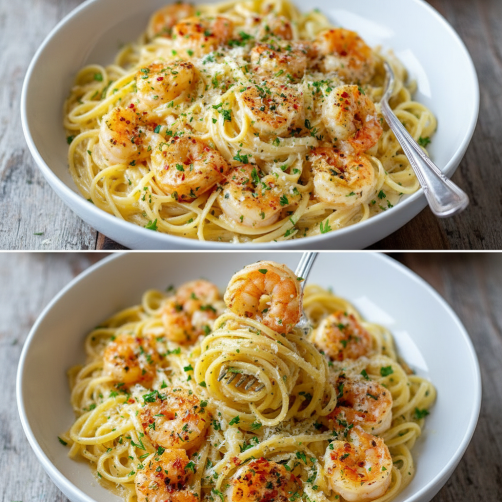Garlic Butter Shrimp Scampi Pasta Recipe (Creamy & Fast)