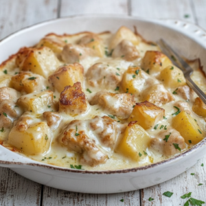 Garlic Parmesan Slow Cooker Chicken and Potatoes Recipe