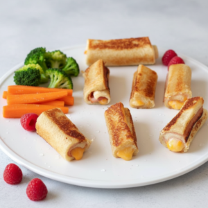 Easy Beef & Grilled Cheese Roll-Ups for Kids