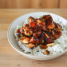 Sweet & Savory Honey Butter Chicken Recipe (Over Rice)