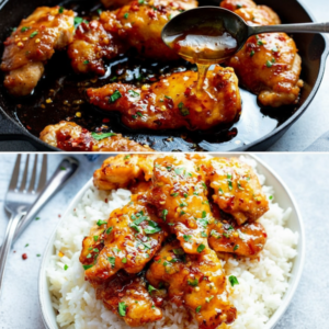 20-Minute Sticky Honey Garlic Chicken Thighs (Easy Fakeaway)