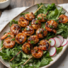 Sweet & Spicy Korean Grilled Shrimp Skewers Recipe