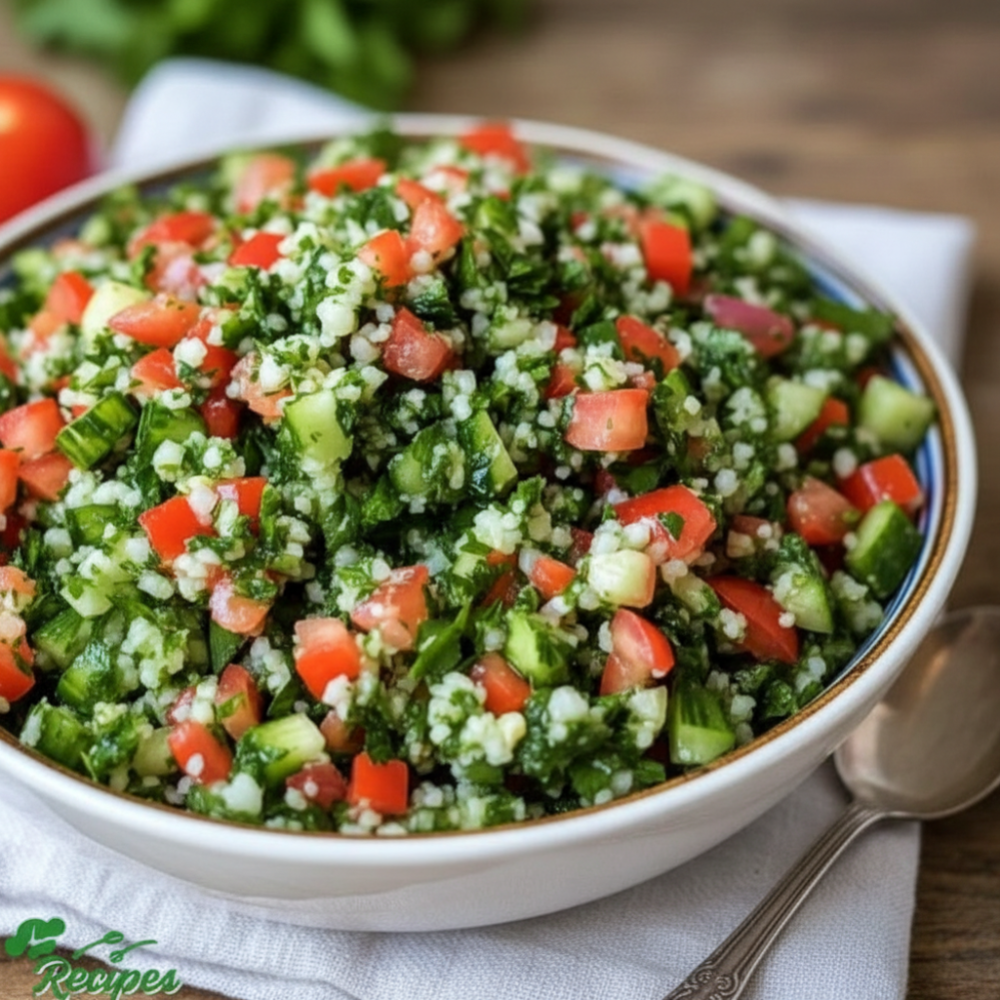 Authentic Lebanese Tabbouleh Salad Recipe: Fresh & Zesty