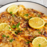 Zesty Garlic Butter Scallopini: Quick & Easy Skillet Dinner
