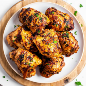 Crispy Roasted Chicken Thighs: An Easy Low-Carb Dinner