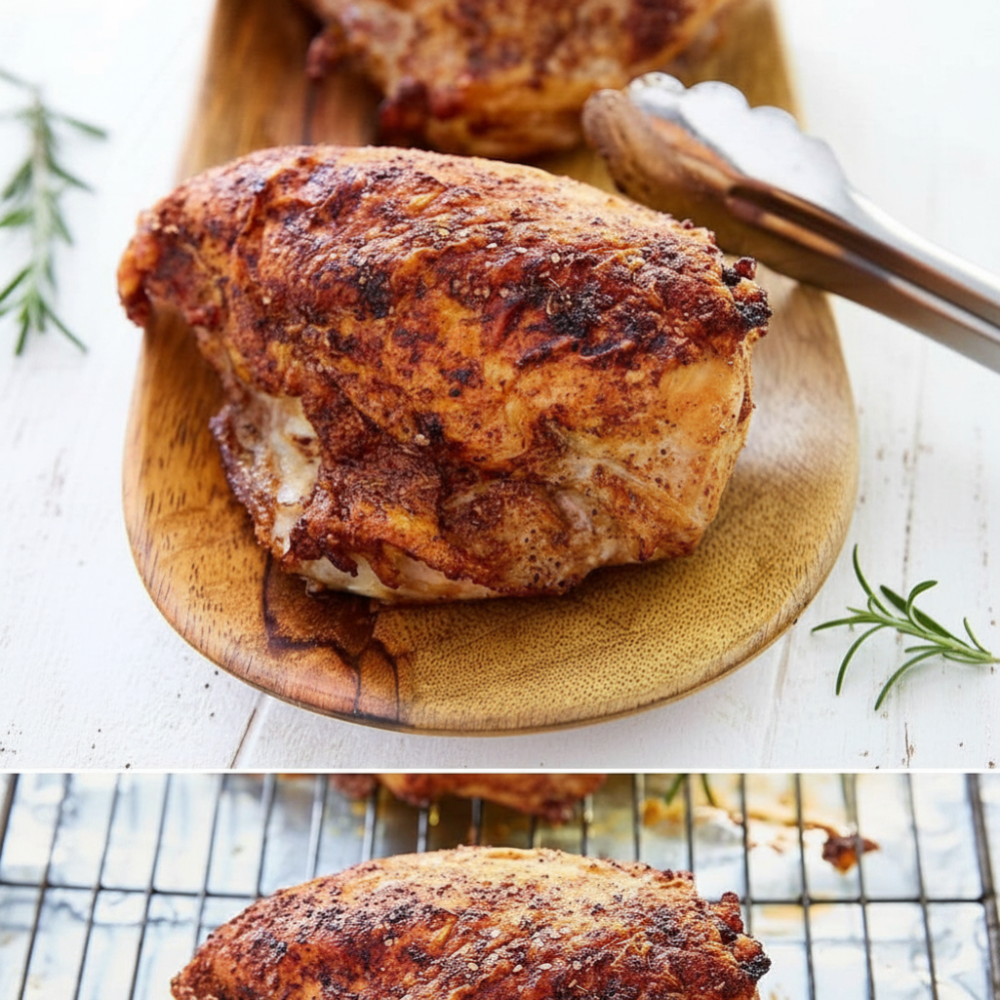 Crispy Oven Roasted Chicken Breast: Perfect Bone-In Recipe 1 Crispy Oven Roasted Chicken Breast: Perfect Bone-In Recipe