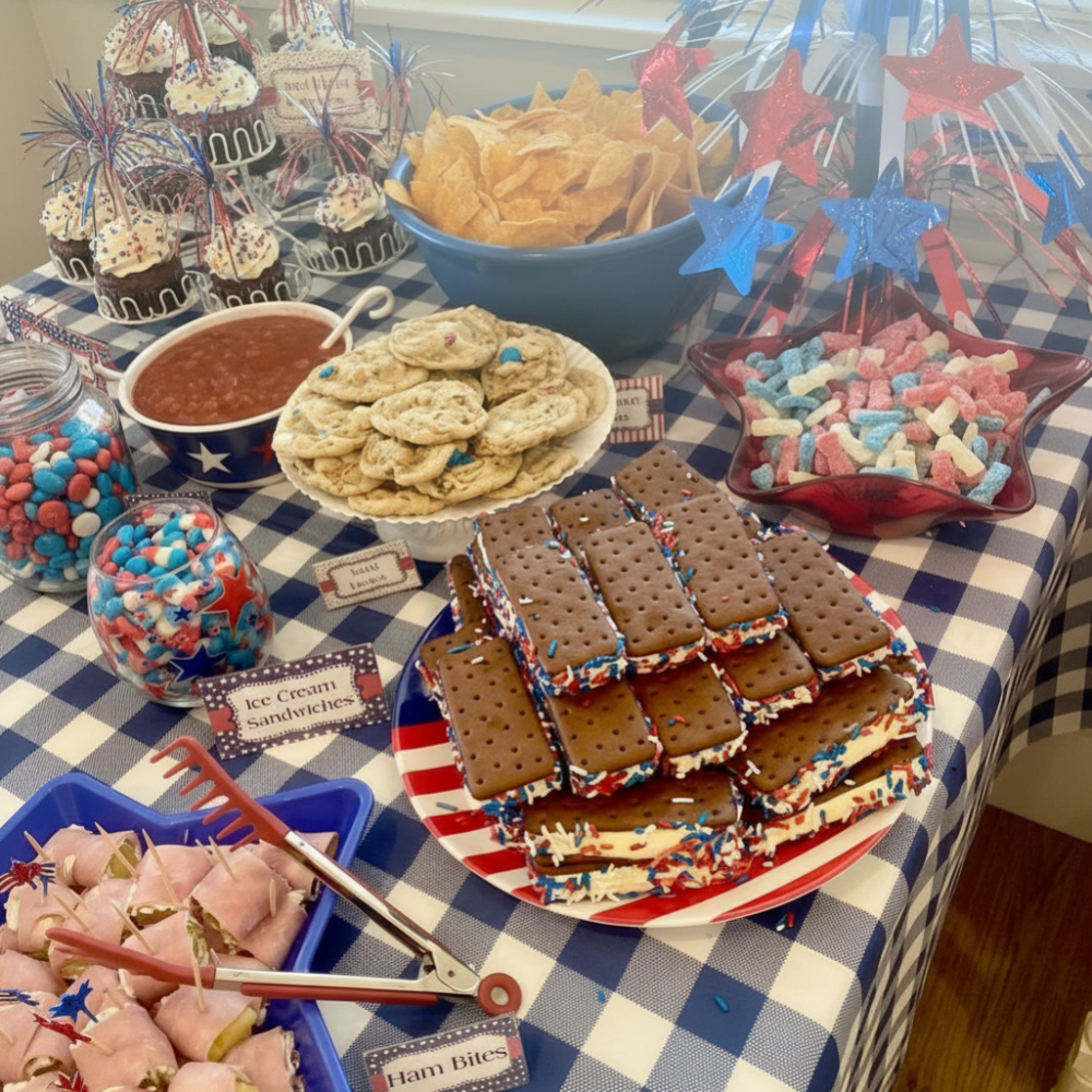 Ultimate Patriotic Party Food Buffet for Summer Holidays 1 Ultimate Patriotic Party Food Buffet for Summer Holidays