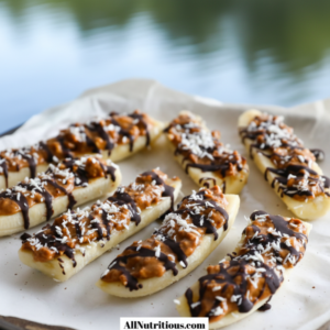 Healthy Frozen Banana & Nut Butter Snacks (No-Bake)