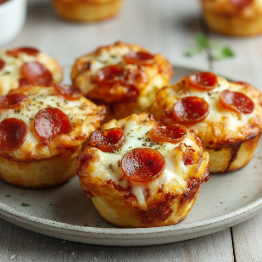 Bite-Sized Savory Pizza Muffins: A Kid-Friendly Snack Recipe