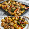Easy Sheet Pan Lemon Herb Chicken & Vegetables