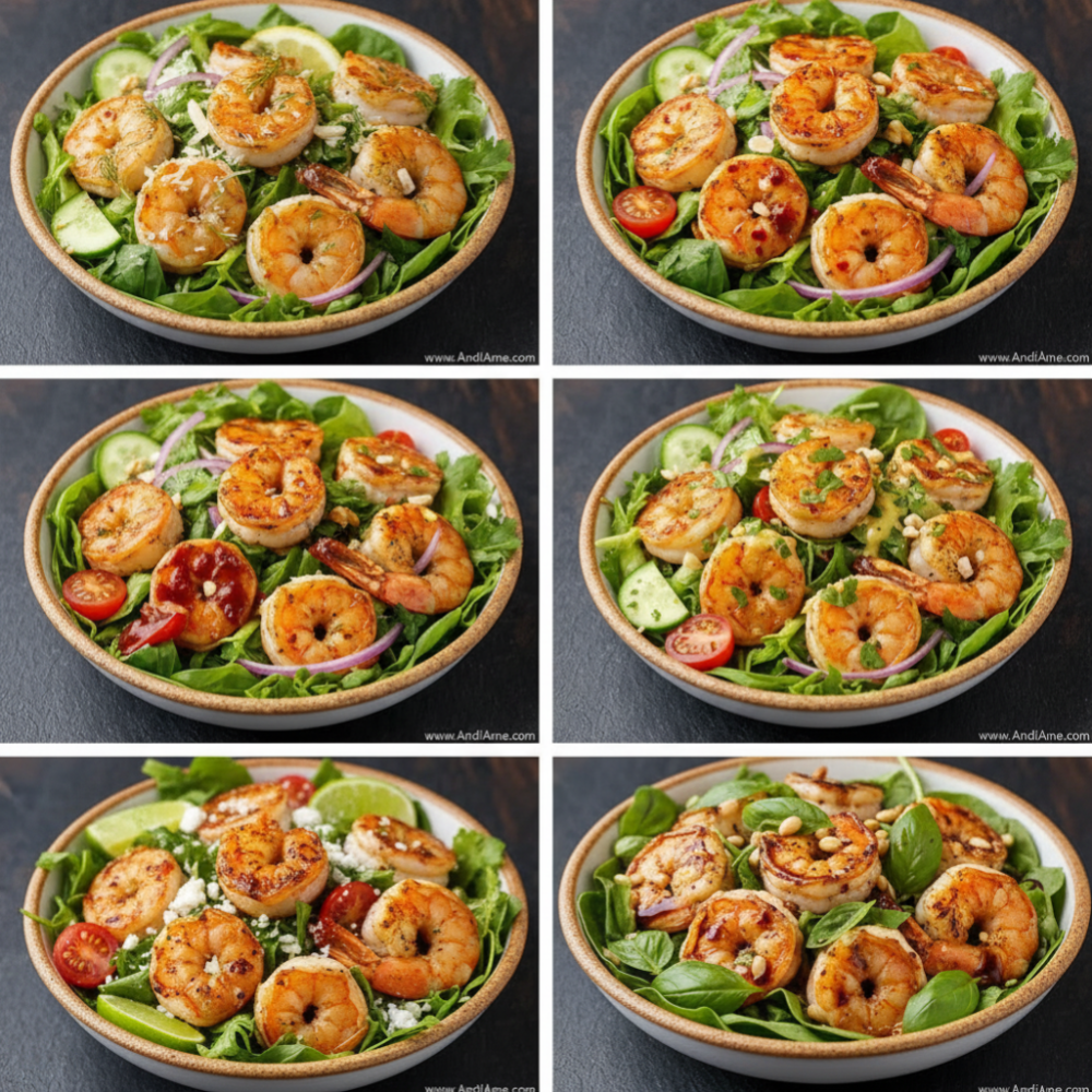 6 Quick Seafood Seasoning Ideas & Grilled Prawn Salad Recipe