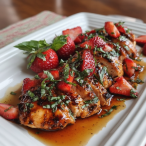Delicious Strawberry Basil Chicken Recipe for Summer