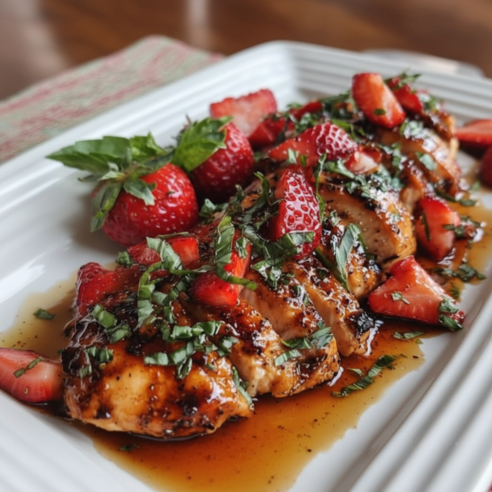 Delicious Strawberry Basil Chicken Recipe for Summer