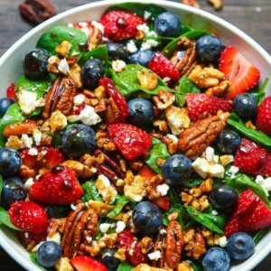 30-Minute Strawberry Spinach Salad with Balsamic Glaze 4 30-Minute Strawberry Spinach Salad with Balsamic Glaze