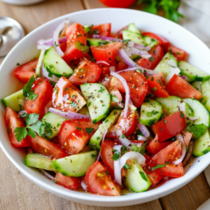 Fresh Summer Veggie Toss: A Crisp Side Dish Recipe
