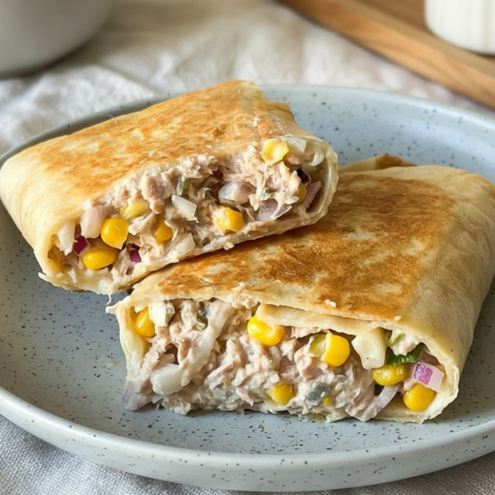 Quick 10-Minute Tuna Melt Wrap Recipe for Easy Lunches