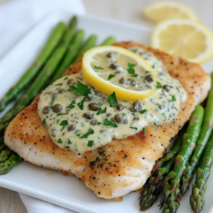 Zesty Swordfish Lemon Caper Recipe (Pan-Seared)