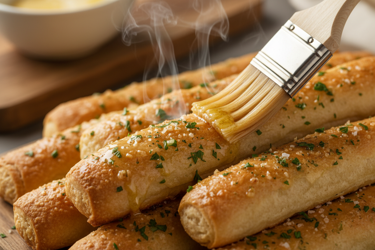 1-Hour Garlic Breadsticks (Olive Garden Copycat) preparation step 2