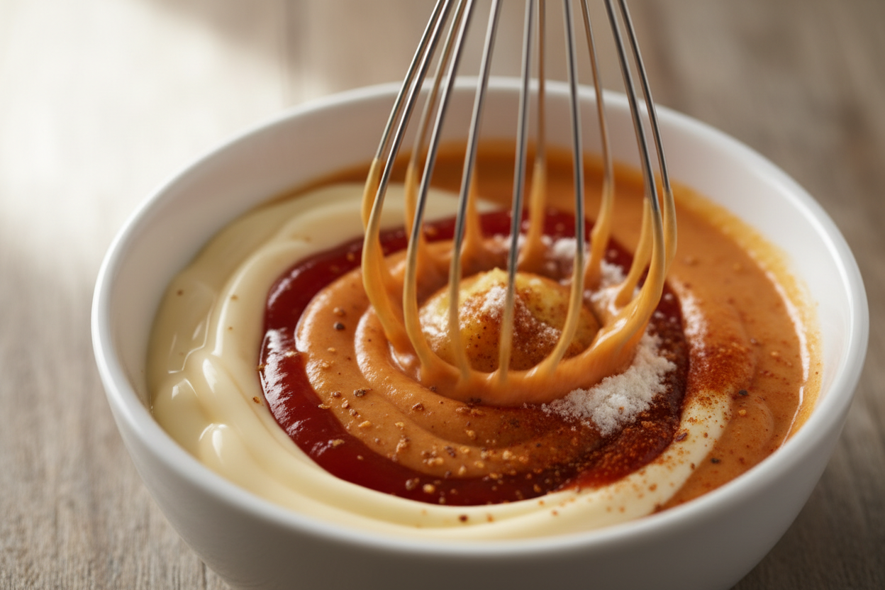 5 Minute Yum Yum Sauce preparation step 1