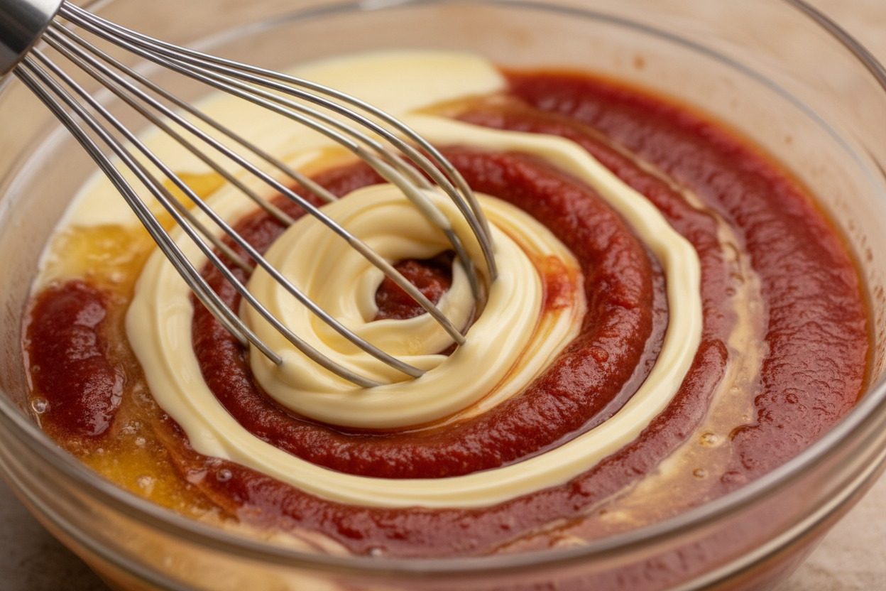 5-Minute Homemade Yum Yum Sauce: Easy Hibachi Recipe 3 5 Minute Yum Yum Sauce preparation step 2
