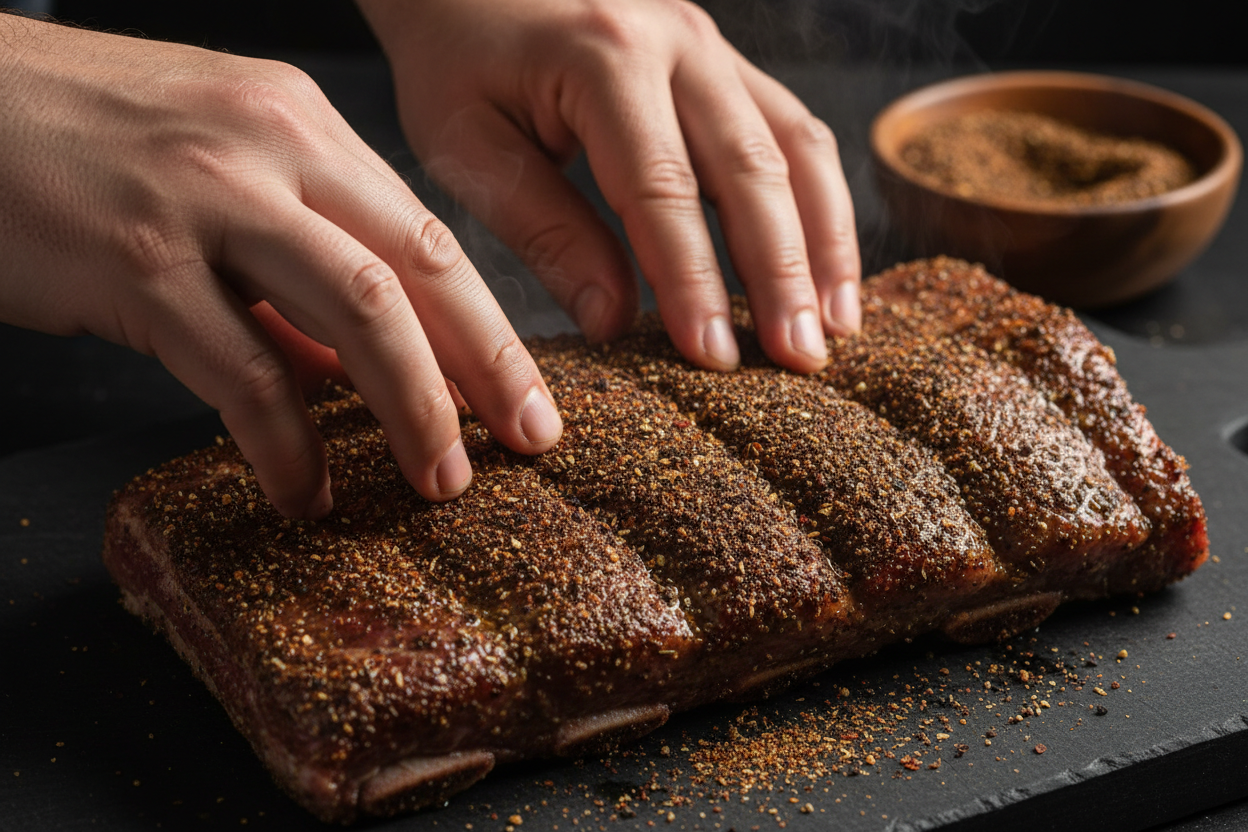 Ultimate Grilled Beef Back Ribs Recipe: Tender & Juicy 2 BBQ Beef Back Ribs preparation step 1