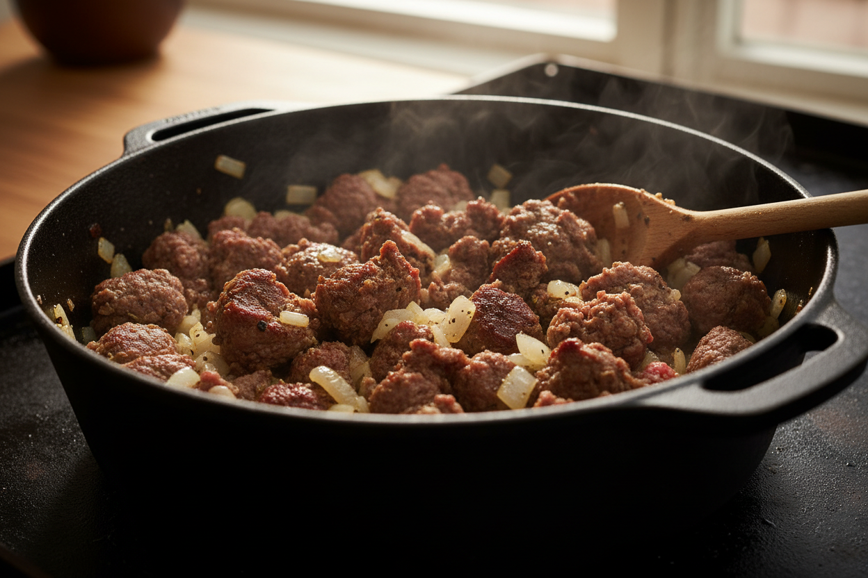 Authentic Texas Style Chili (No Beans) | Easy 1-Hour Recipe 2 Best Texas Style Chili Recipe No Beans preparation step 1