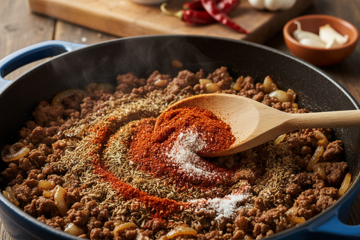 Authentic Texas Style Chili (No Beans) | Easy 1-Hour Recipe 3 Best Texas Style Chili Recipe No Beans preparation step 2