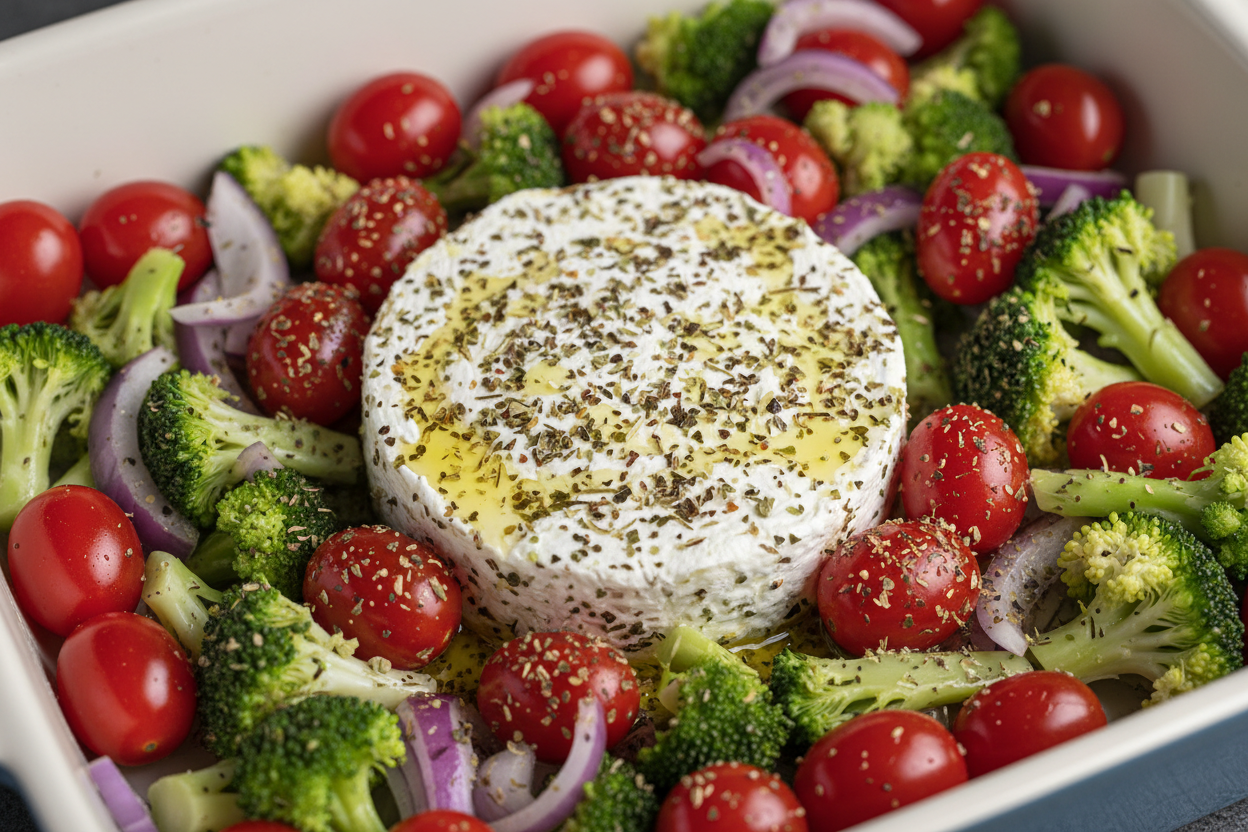Boursin Cheese Pasta with Veggies preparation step 1