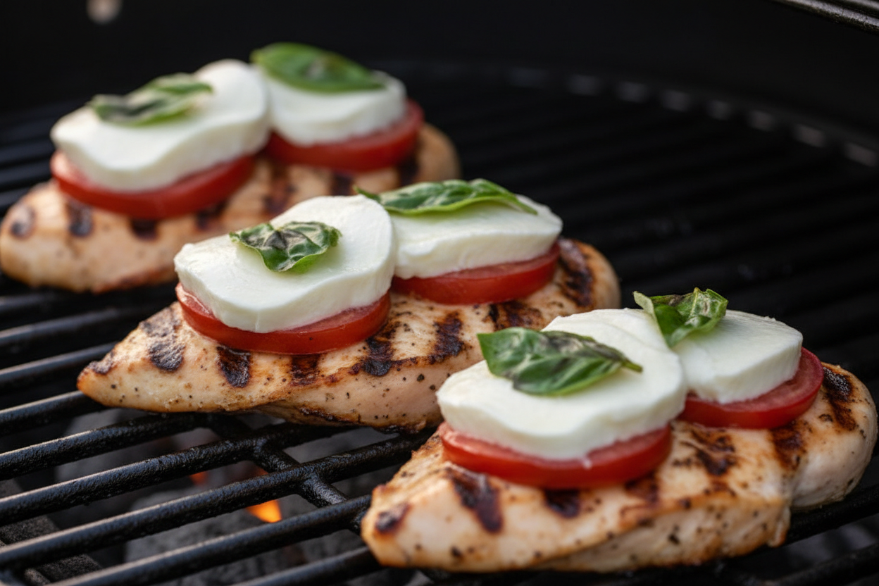 Caprese Chicken preparation step 2