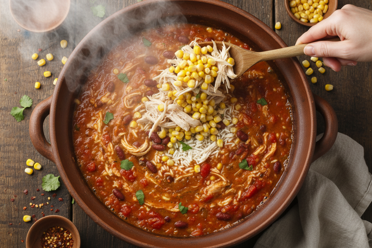 Hearty Chicken Hatch Chile Stew Recipe (Ready in 1 Hour) 3 Chicken And Hatch Chile Stew preparation step 2