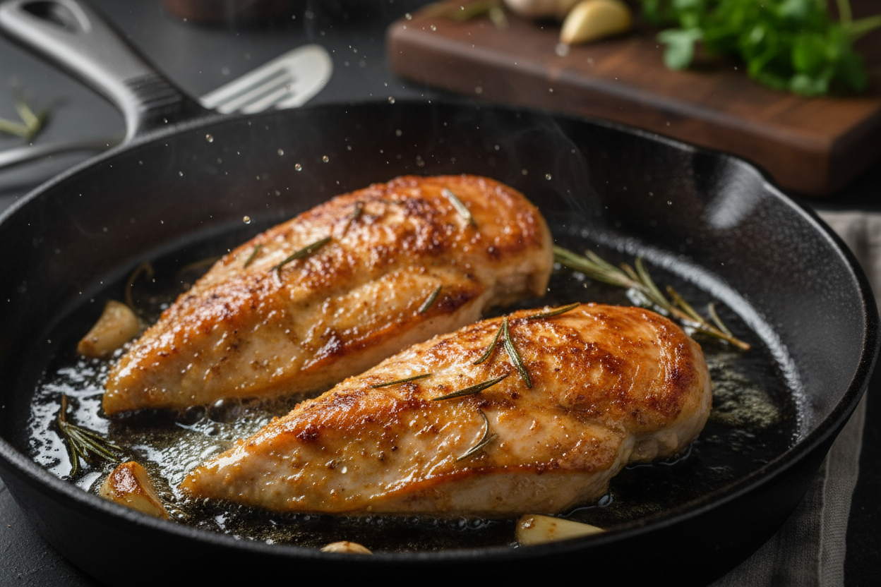 Creamy Boursin Chicken preparation step 1