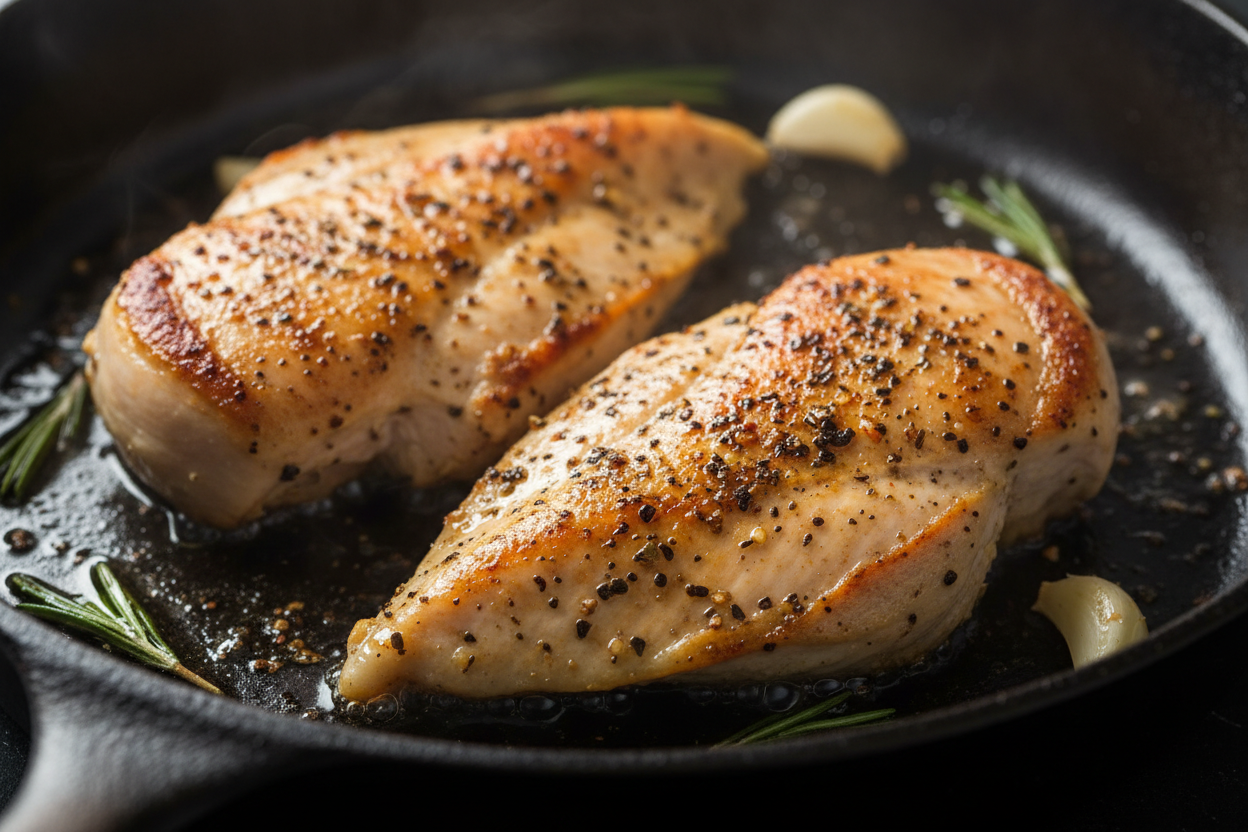 Creamy Boursin Chicken: Easy 4-Ingredient Dinner Recipe 2 Creamy Boursin Chicken preparation step 1