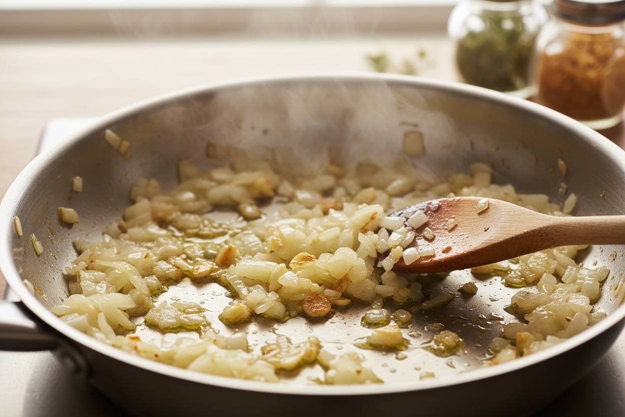 Creamy Tuscan Garlic Chicken preparation step 2