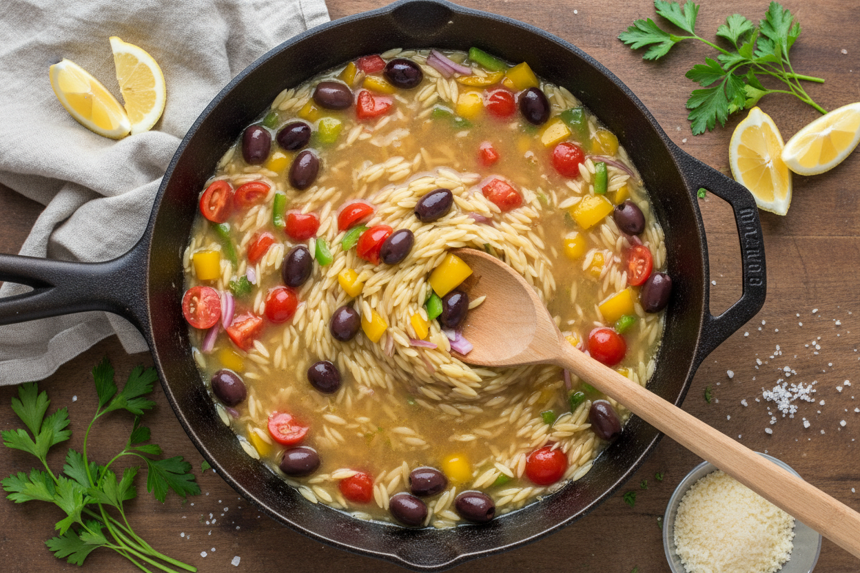 Easy Greek Chicken Casserole Recipe | Healthy Family Dinner 3 Discover the Comfort of Greek Chicken Casserole You'll Want to Make Again and Again preparation step 2