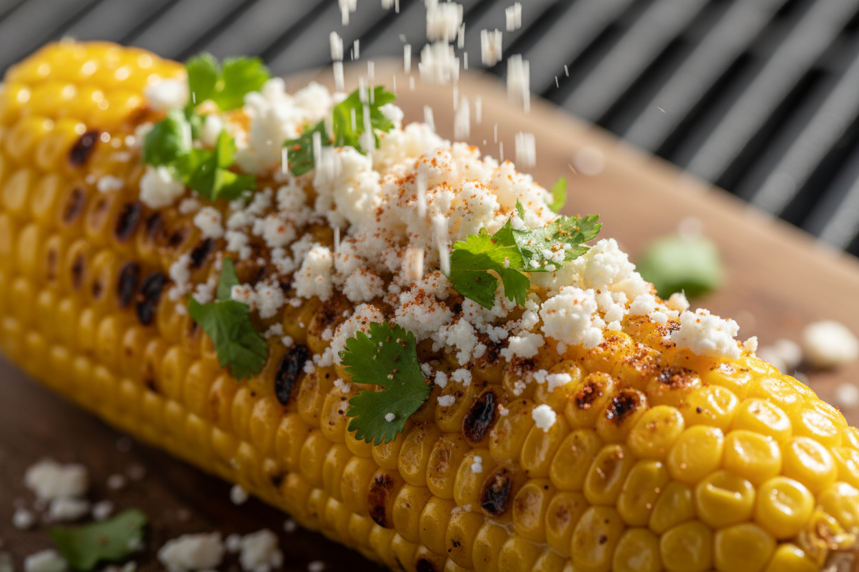 Easy Mexican Street Corn preparation step 2