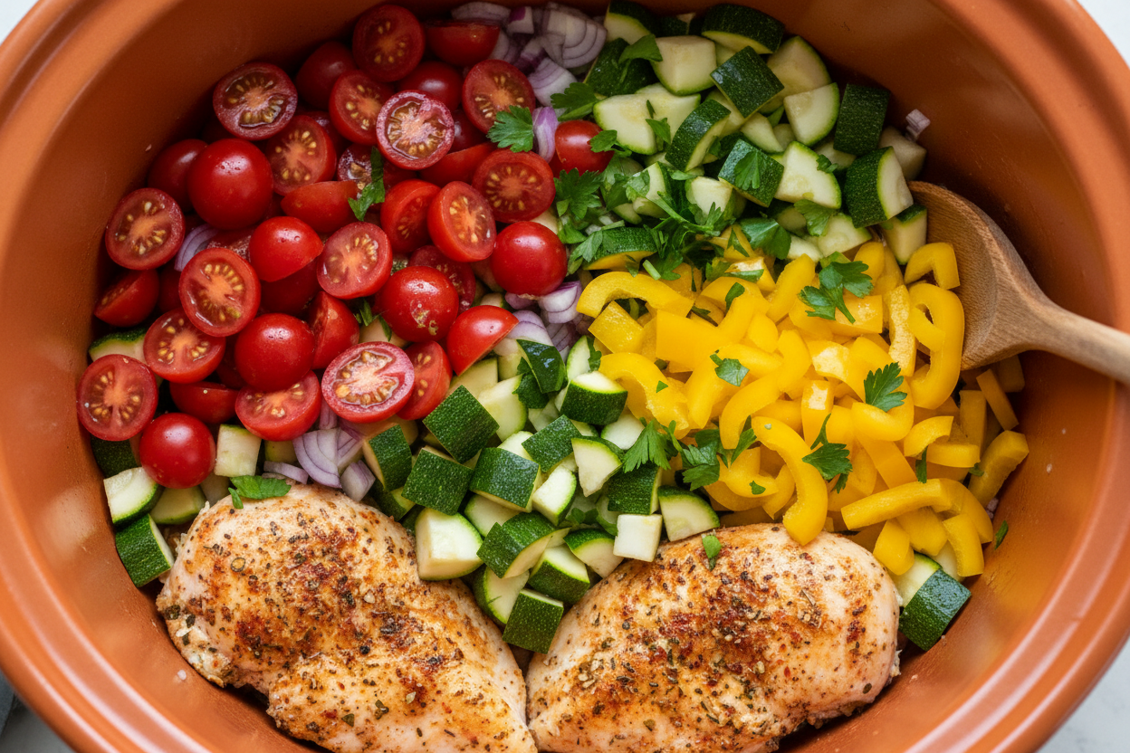 Easy Summer Crock Pot Recipes preparation step 1