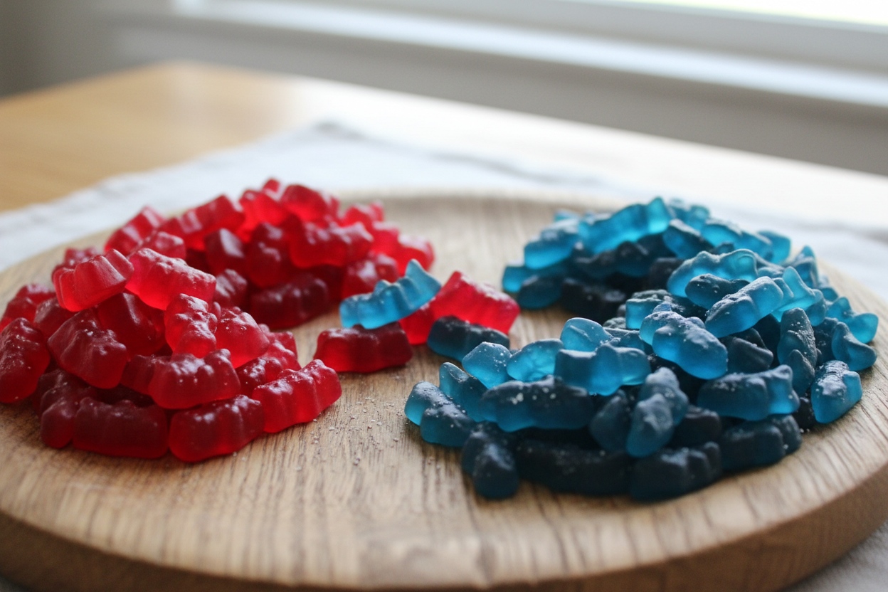 Festive Candy Board preparation step 1