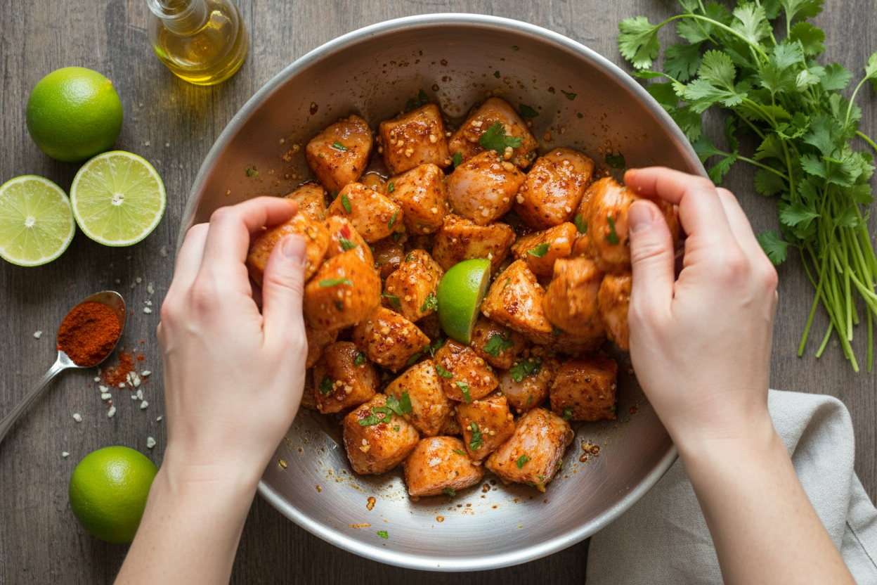 Fiesta Lime Chicken preparation step 1